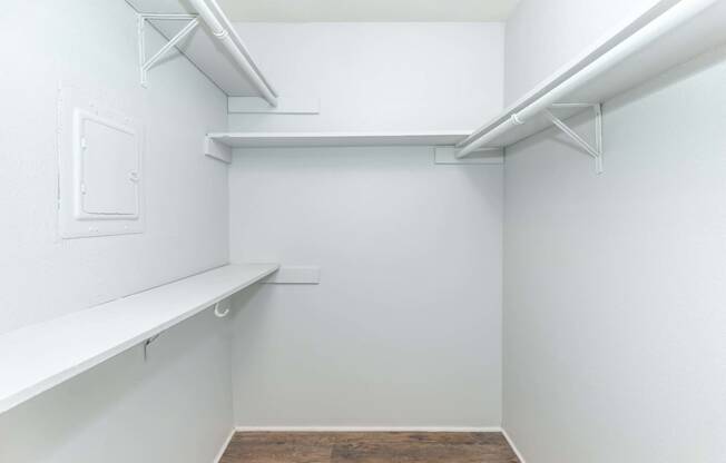 Closet at Royal Wildewood Manor Apartments, Clute, TX