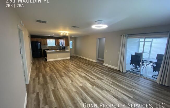 2 beds, 2 baths, 1,100 sqft, $2,200