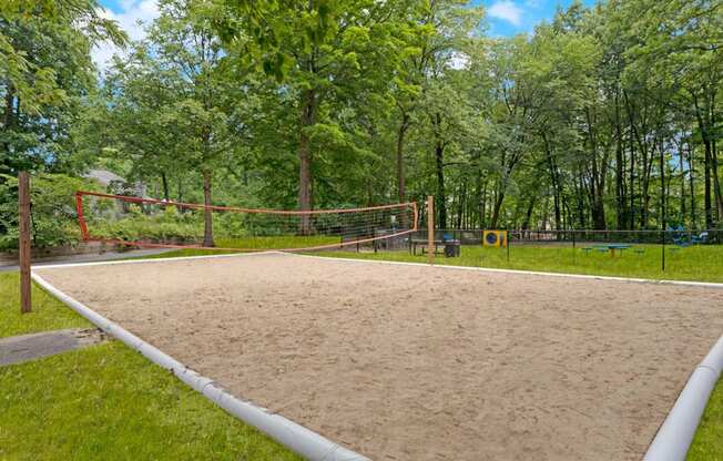 On-site Volleyball Court and Dog Park
