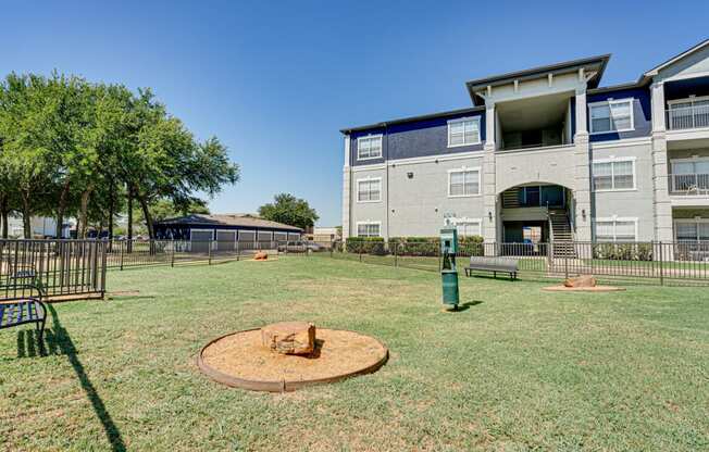 On site fenced in Dog Park  at Highland Luxury Living, Texas, 75067