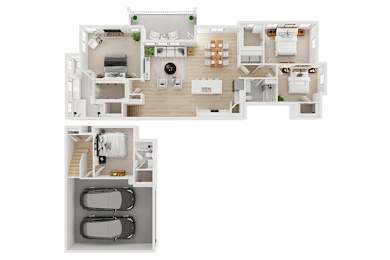 4 beds, 3 baths, 1,910 sqft, $3,152