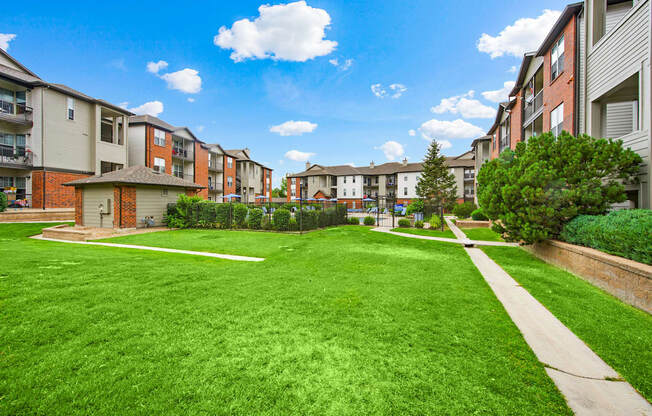 Building Exteriors at Greensview Apartments in Aurora, Colorado, CO