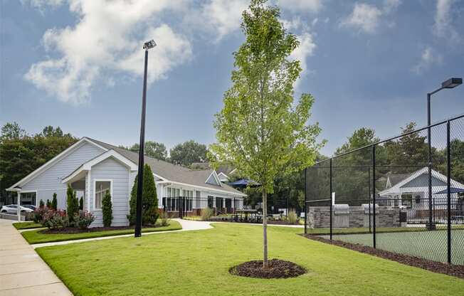 the preserve at ballantyne commons clubhouse and tennis court  apartments in be