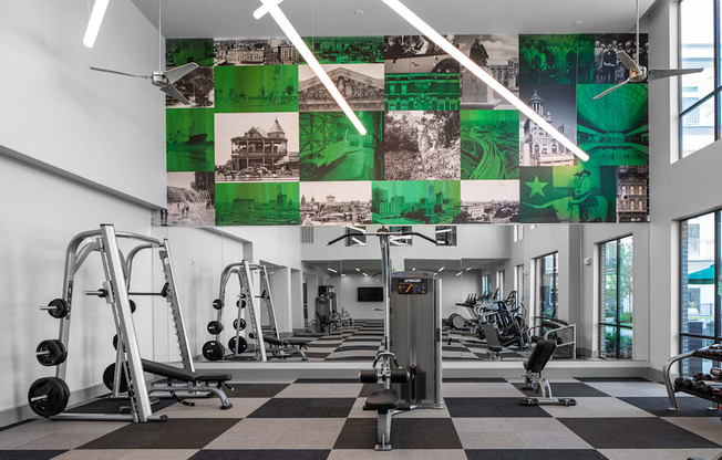 weighting lifting room