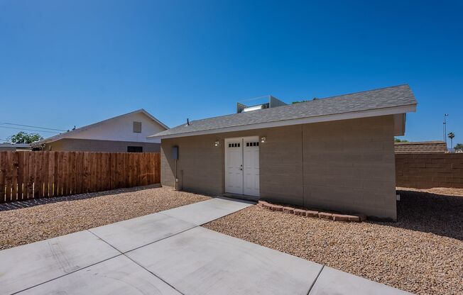 Spacious studio with just what you need!