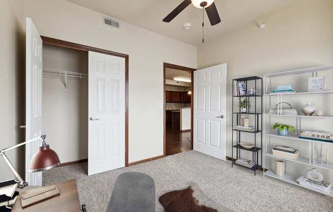 Office Space with Carpet