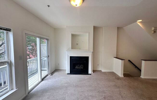Capacious Cardozo 3BR/2.5BA Townhome with a Deck and Private Parking