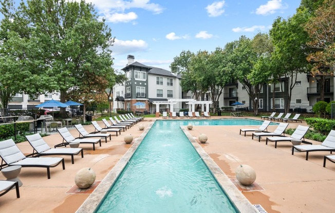 Plush lounge chairs at Mission Gate in Plano TX