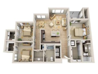 3 beds, 2 baths, 1,342 sqft, $3,125