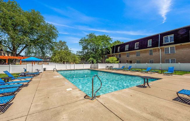 apartment with pool