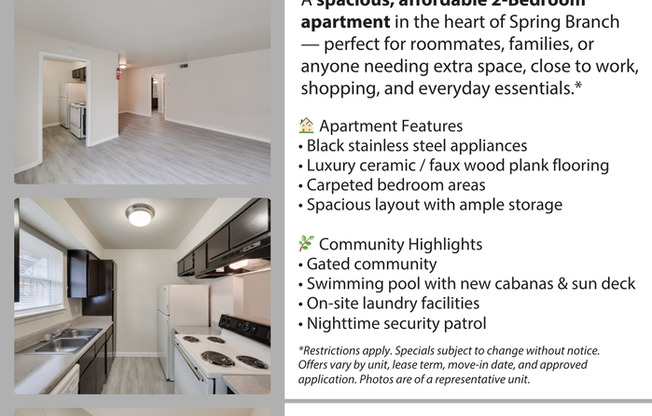 2 beds, 2.5 baths, 1,120 sqft, $1,379, Unit 311