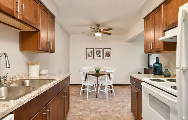 The Pines of Burnsville - Kitchen and Dining Room