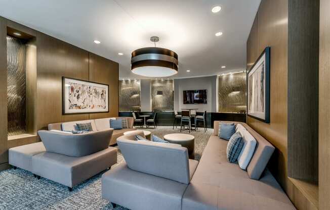 Community Clubroom at RiverHouse, Virginia, 22202