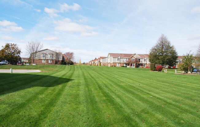 Acres of Meticulously Maintained Grounds at Wood Creek Apartments, Wisconsin, 53144