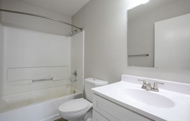 Bathroom at The Bluffs at Tierra Contenta Apartments
