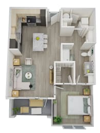 1 bed, 1 bath, 768 sqft, $1,924