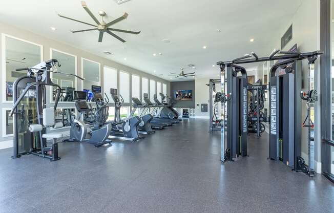 Resident fitness center at Solasta, Sacramento, CA, 95831