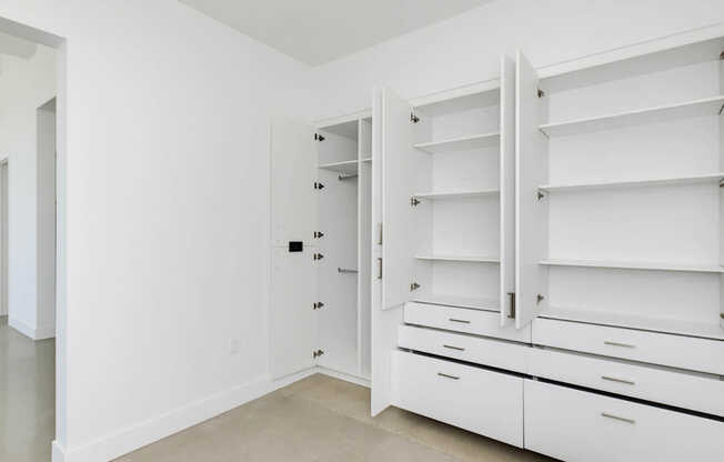 Bedroom with Hard Surface Flooring