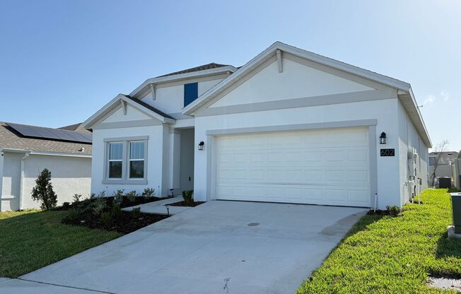 Built in 2022 - Energy Efficient Home with Solar Panels! Fresh Interior Paint! New Front Yard Sod!