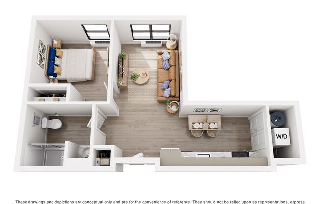 1 bed, 1 bath, 600 sqft, $2,195, Unit 344A