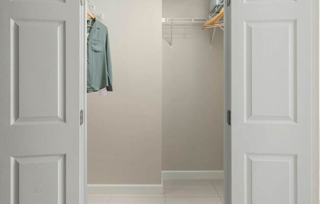 Closet View at Palma, Doral, FL