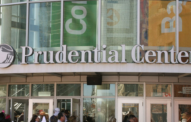 Exterior of Prudential Center