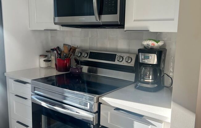 Furnished 2BD, 1BA Condo with 1-Car Garage