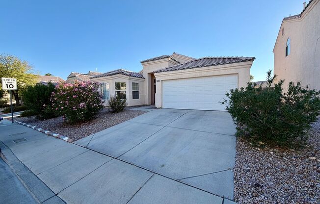 Charming Single-Story Home in Gated Seven Hills Community