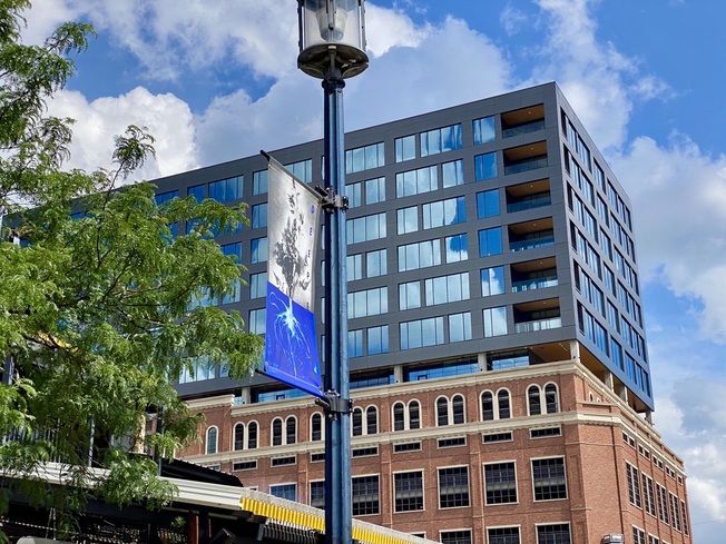 Apartments on Main Street in Deep Ellum, TX