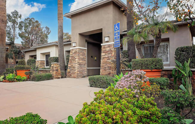 Clubhouse Entrance