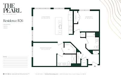 2 beds, 2 baths, $3,580