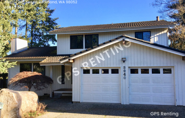 Beautiful 4 Bedroom near Microsoft Available Now!