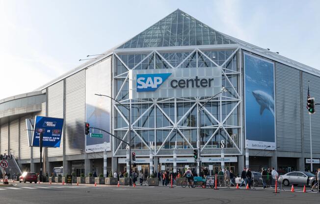 SAP Center nearby offers major concerts, events, and entertainment just minutes from the community.