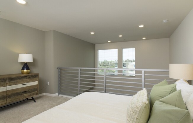 One bedroom loft homes available!