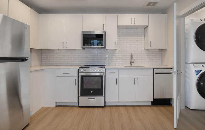Kitchen with Stainless Steel Appliances