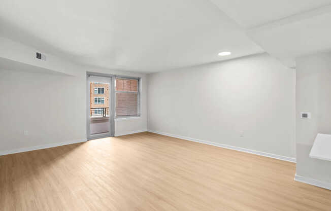 Living Room with Hard Surface Flooring