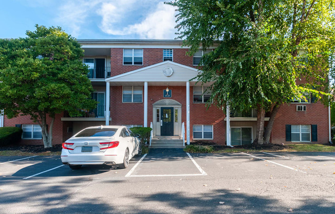 our apartments offer a parking lot in front of the building