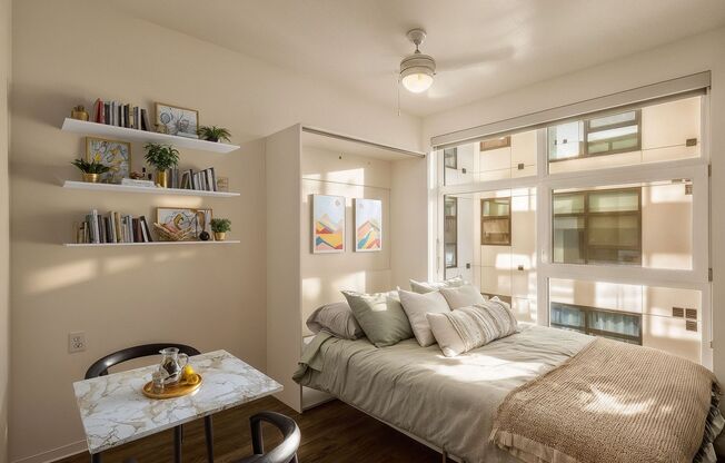 Studio, 1 bath, 291 sqft, $1,025, Unit 414