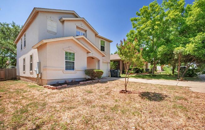 Practical 4 Bedroom, 2.5 Bath, 2-Story Home in Pflugerville