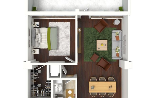 1 bed, 1 bath, 865 sqft, $2,704, Unit 913