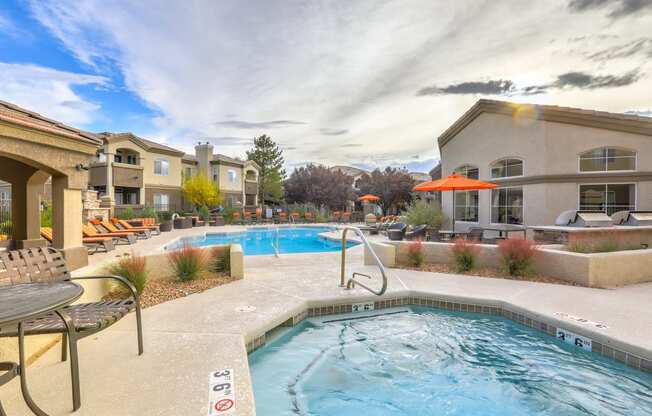 Pool and spa at Arterra, Albuquerque, 87113