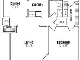 Partner-provided photo for $1243 unit