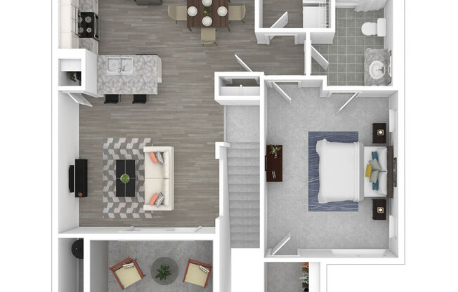 1 bed, 1 bath, 898 sqft, $1,933