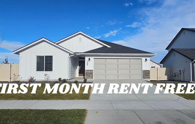 MOVE IN NOVEMBER RENT FREE!! Stunning Brand New Home!