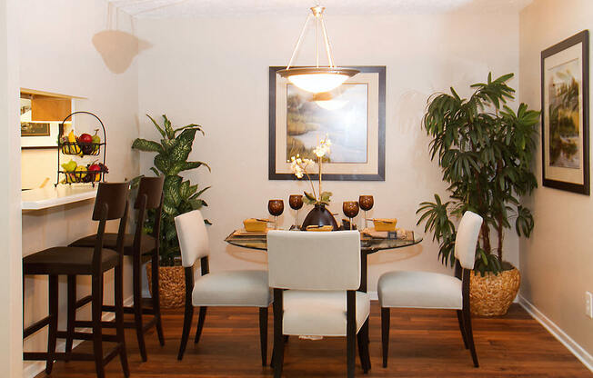 Separate Dining Area at Cobb Park Apartments