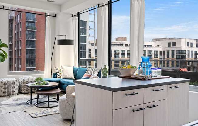 Photo of livingroom and dining room