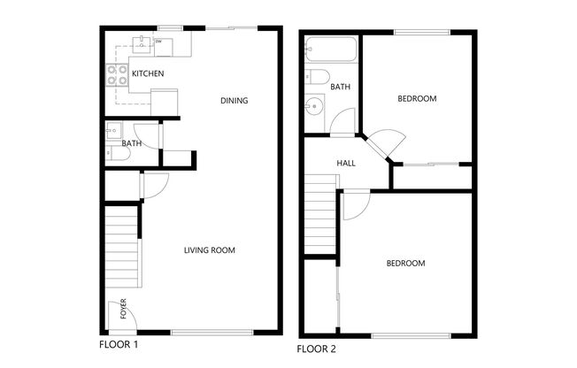 2 beds, 1.5 baths, 846 sqft, $1,495, Unit 14