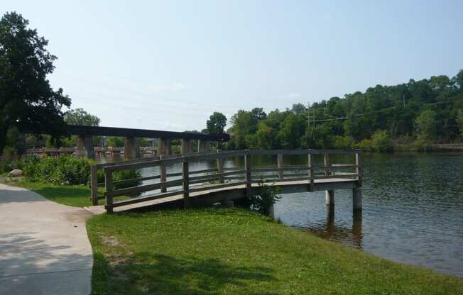 Bridge over Huron River