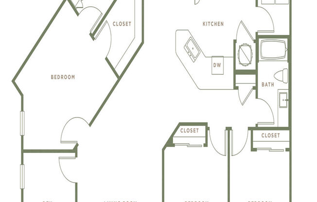 3 beds, 2 baths, 1,492 sqft, $2,345