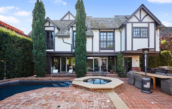 Exclusive N. of Montana 18th Street  5 bdr & 5 ba. Completely Remodeled, Sophisticated English Tudor